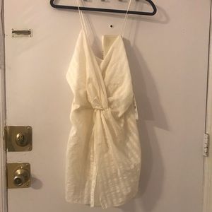 Zara Asymmetrical Knot Cream Cami